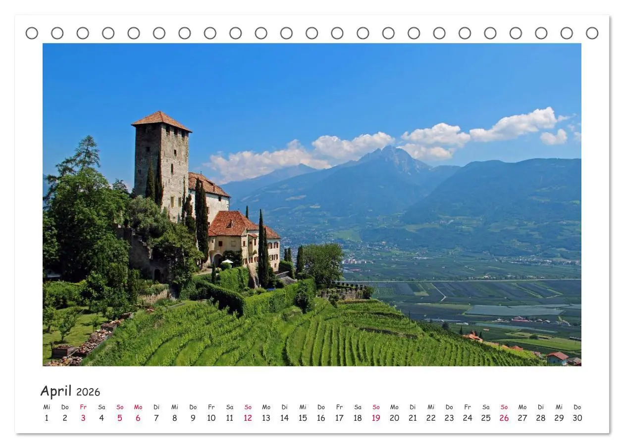 Bild: 9783516239768 | Tor des Südens (Tischkalender 2026 DIN A5 quer), CALVENDO...
