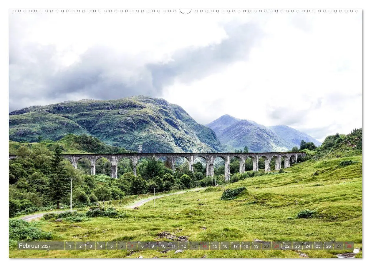 Bild: 9783569639768 | Schottland - Wie gemalt (Wandkalender 2027 DIN A2 quer), CALVENDO...