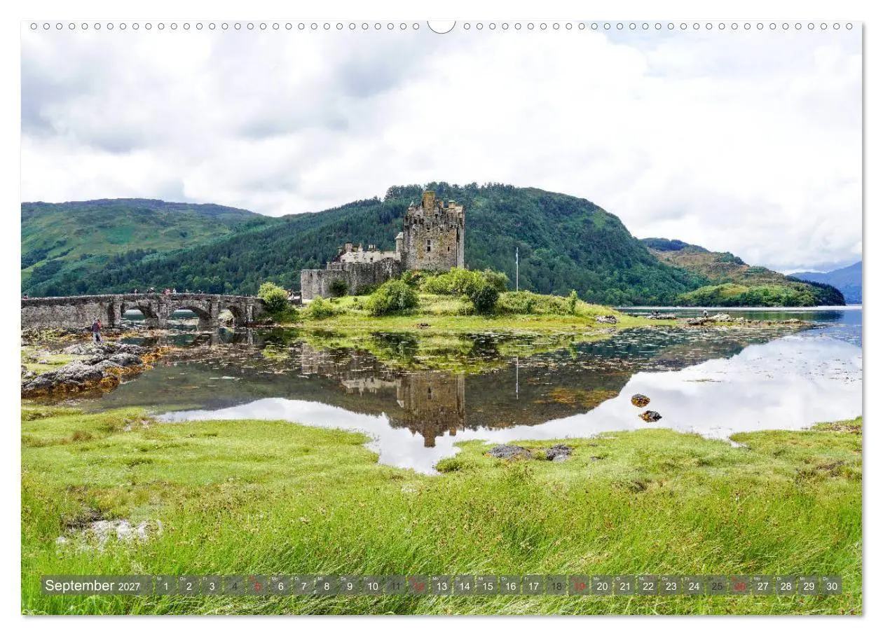 Bild: 9783569639768 | Schottland - Wie gemalt (Wandkalender 2027 DIN A2 quer), CALVENDO...
