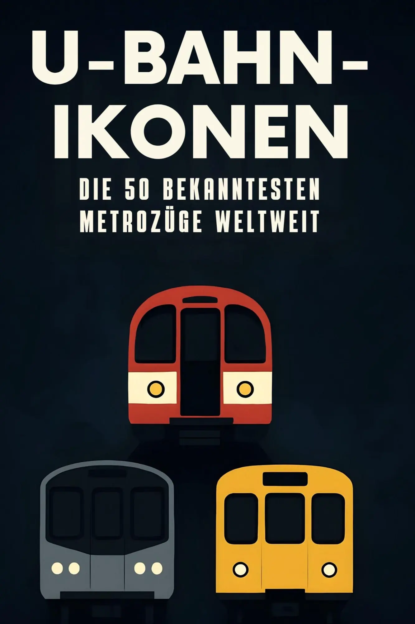 Cover: 9783695369768 | U-Bahn-Ikonen | Die 50 bekanntesten Metrozüge weltweit | Louis Möller