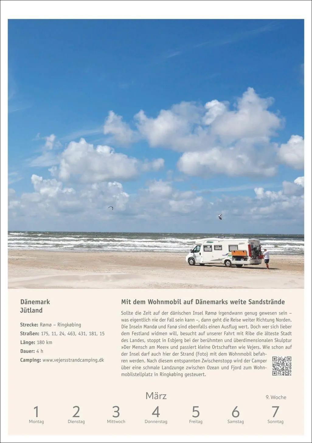 Bild: 9783840039768 | Campinglust Wochen-Kulturkalender 2027 - 53 unvergessliche Touren