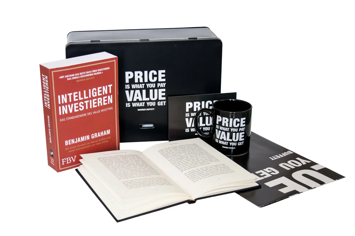 Cover: 9783898799768 | Die große Value-Investing-Box | Benjamin Graham | Taschenbuch | 640 S.