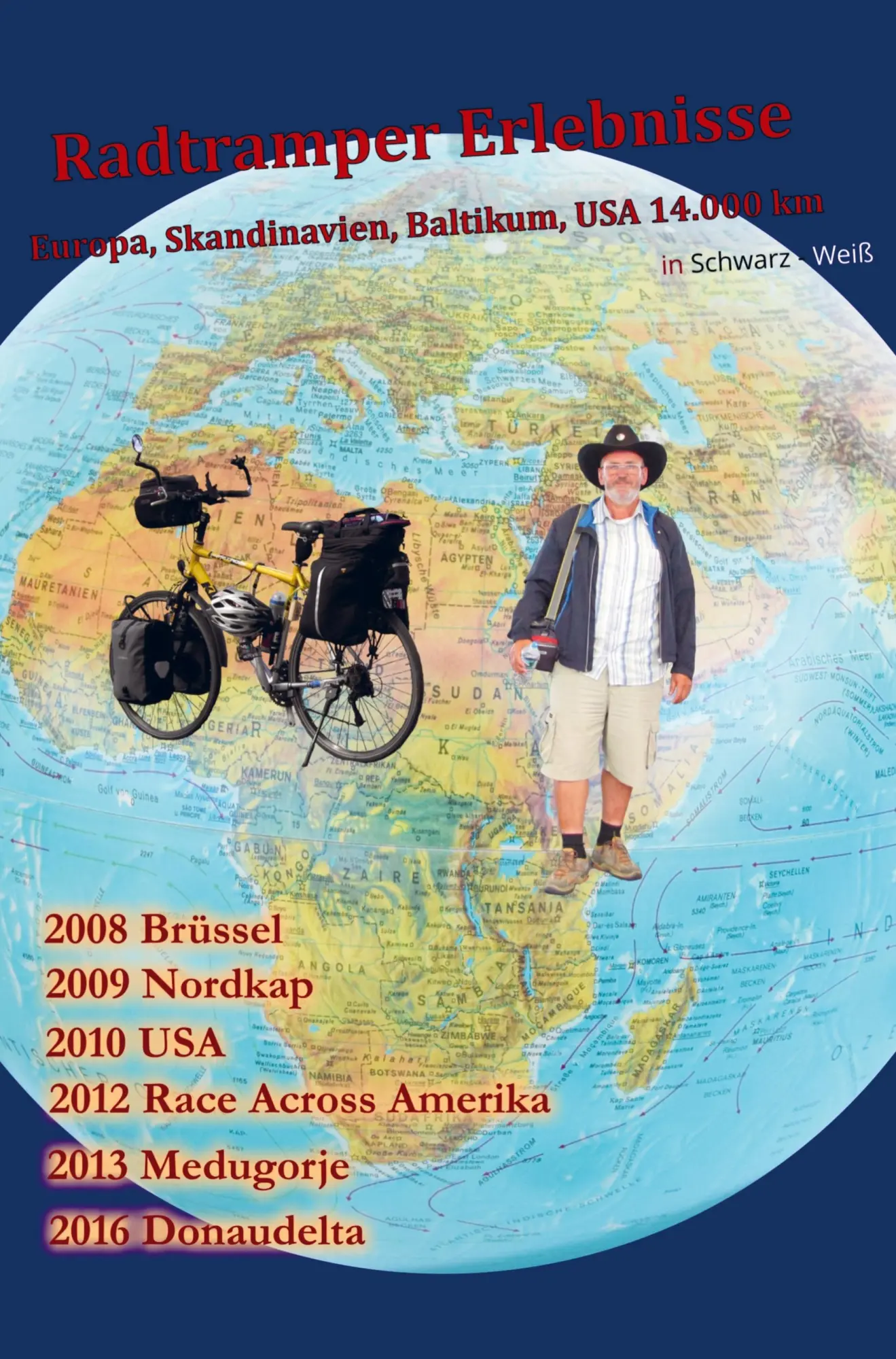 Cover: 9789403779768 | Radtramper Erlebnisse | Neuauflage in Schwarz-Weis | Franz Spörk