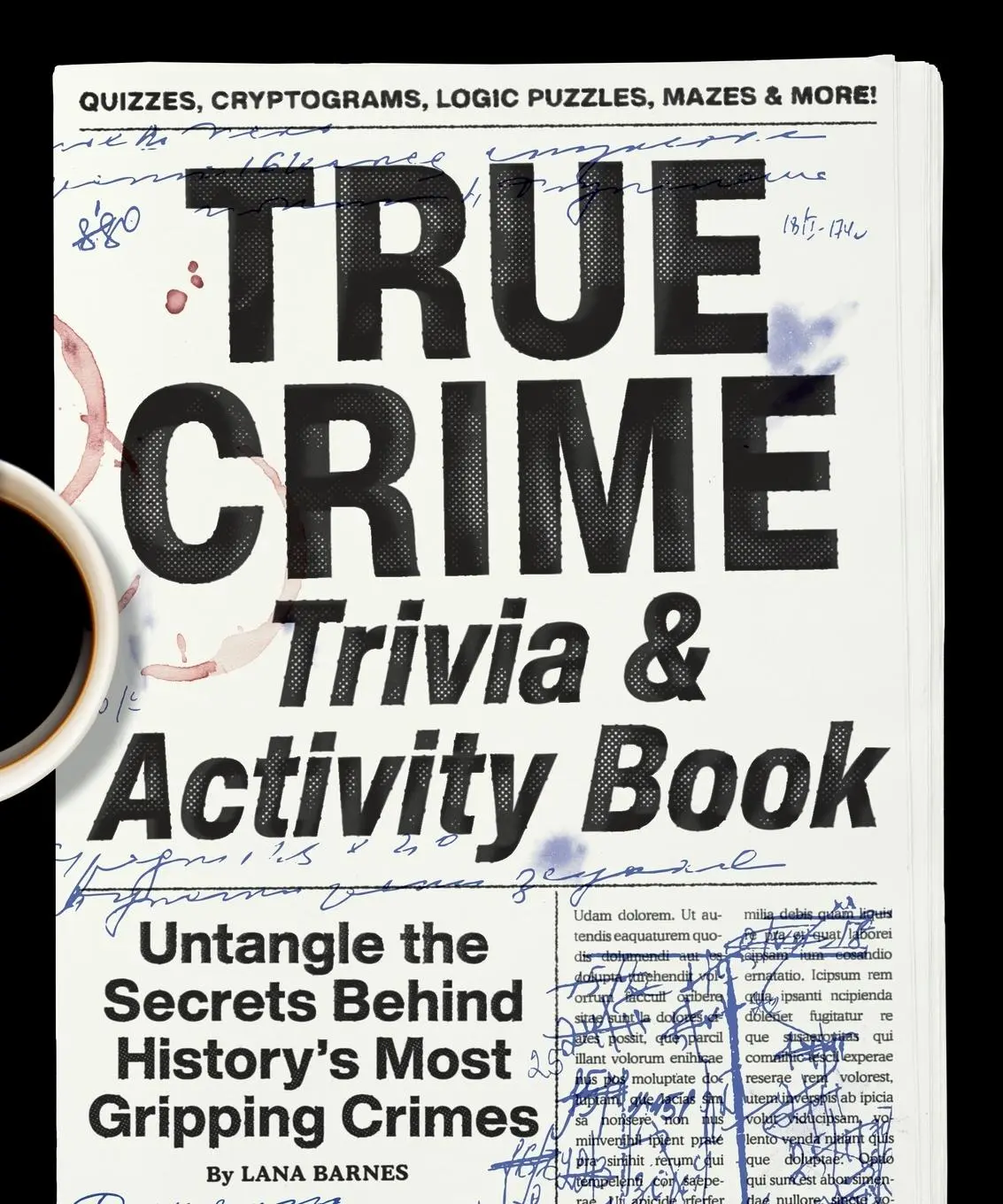 Cover: 9780593689868 | True Crime Trivia &amp; Activity Book | Lana Barnes | Taschenbuch | 2024