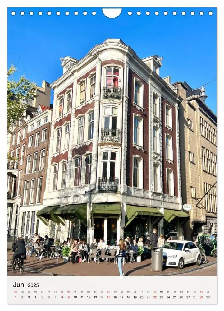 Bild: 9783457139868 | DIE GRACHTENSTADT AMSTERDAM (Wandkalender 2025 DIN A4 hoch),...