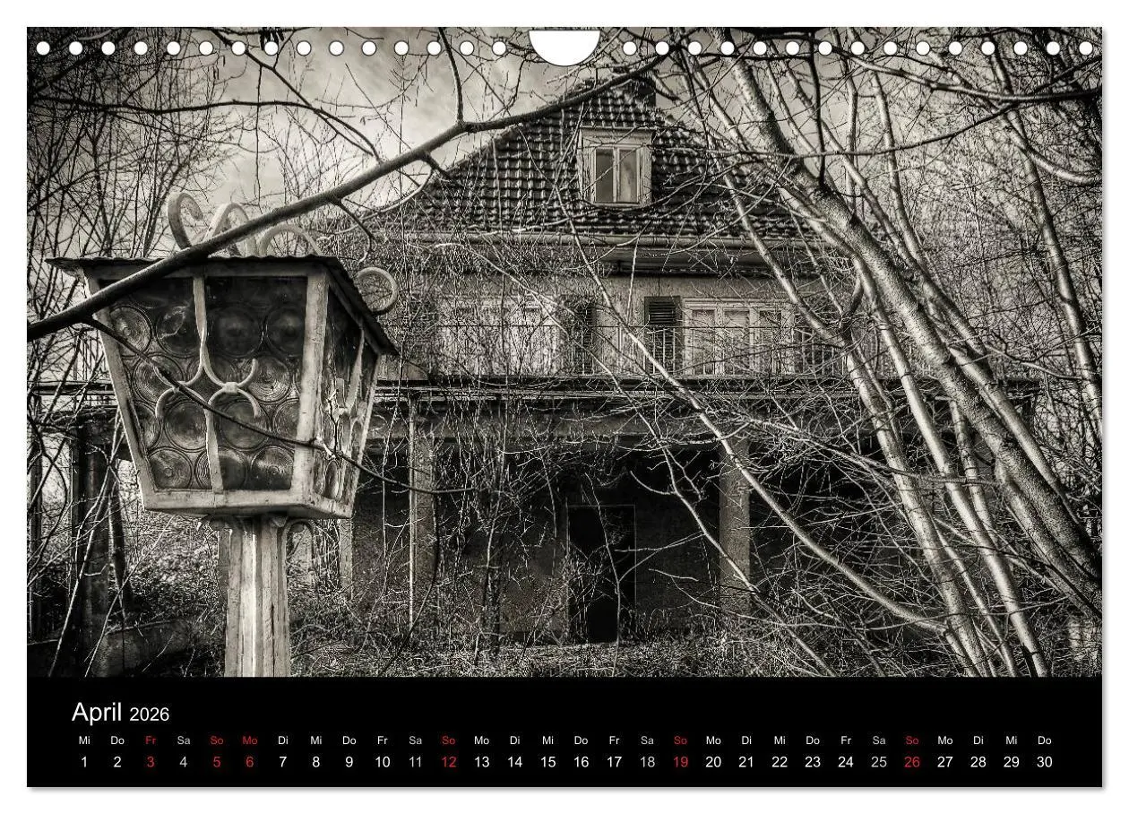 Bild: 9783457999868 | Lost Places Geisterhäuser (Wandkalender 2026 DIN A4 quer), CALVENDO...