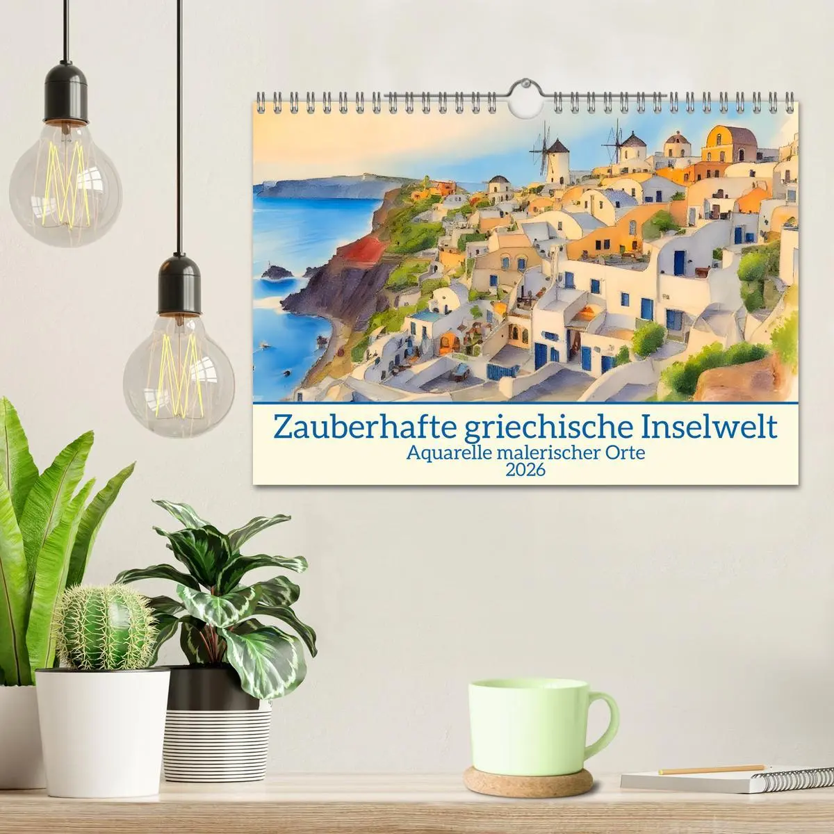 Bild: 9783516609868 | Zauberhafte griechische Inselwelt (Wandkalender 2026 DIN A4 quer),...