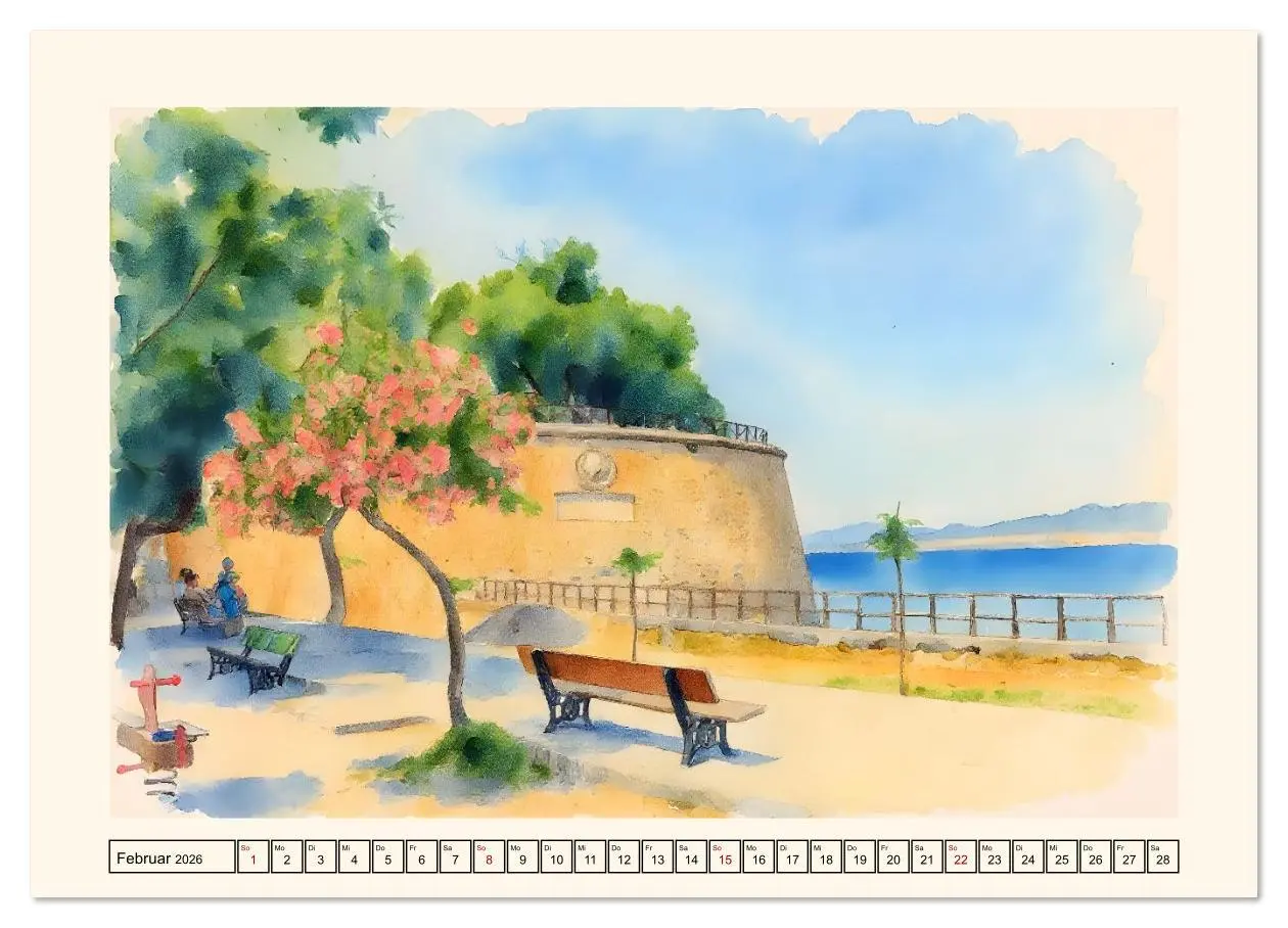 Bild: 9783516609868 | Zauberhafte griechische Inselwelt (Wandkalender 2026 DIN A4 quer),...
