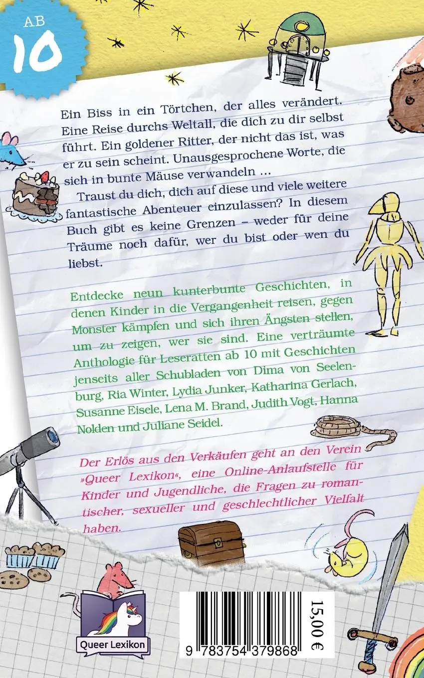 Rückseite: 9783754379868 | Wie ein bunter Traum | Kinderträume | Juliane Seidel | Taschenbuch