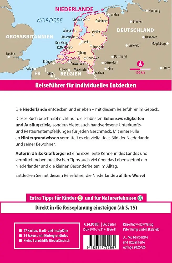 Bild: 9783831739868 | Reise Know-How Reiseführer Niederlande | Ulrike Grafberger | Buch
