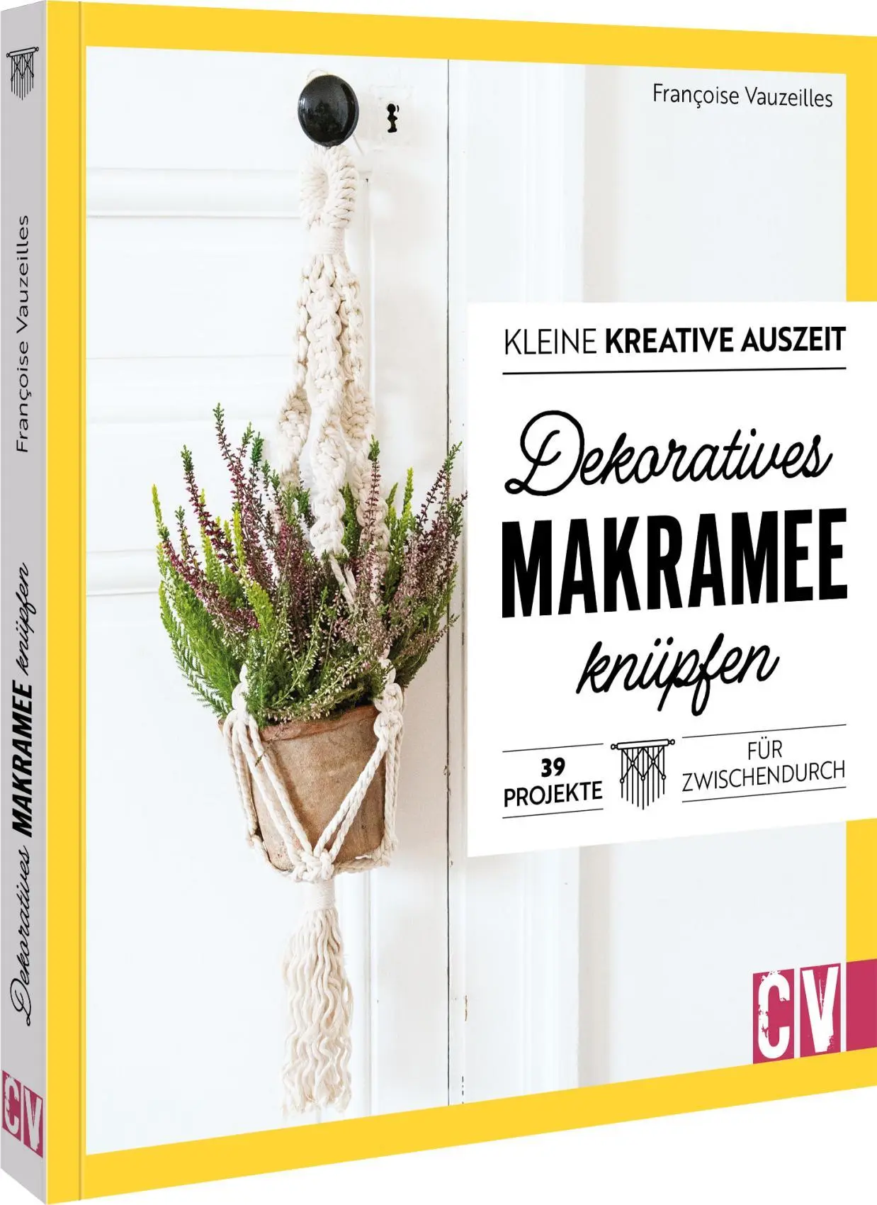 Cover: 9783838839868 | Kleine kreative Auszeit: Dekoratives Makramee knüpfen | Vauzeilles