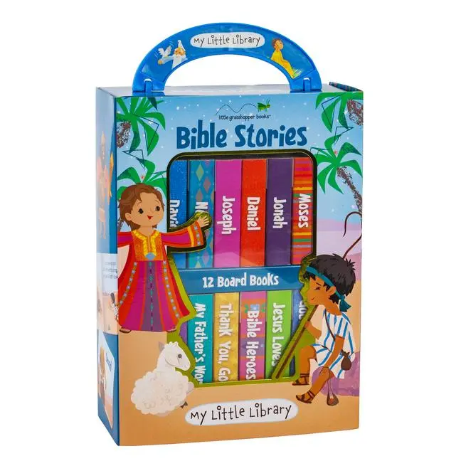 Cover: 9781640309968 | My Little Library: Bible Stories (12 Board Books) | Books (u. a.)
