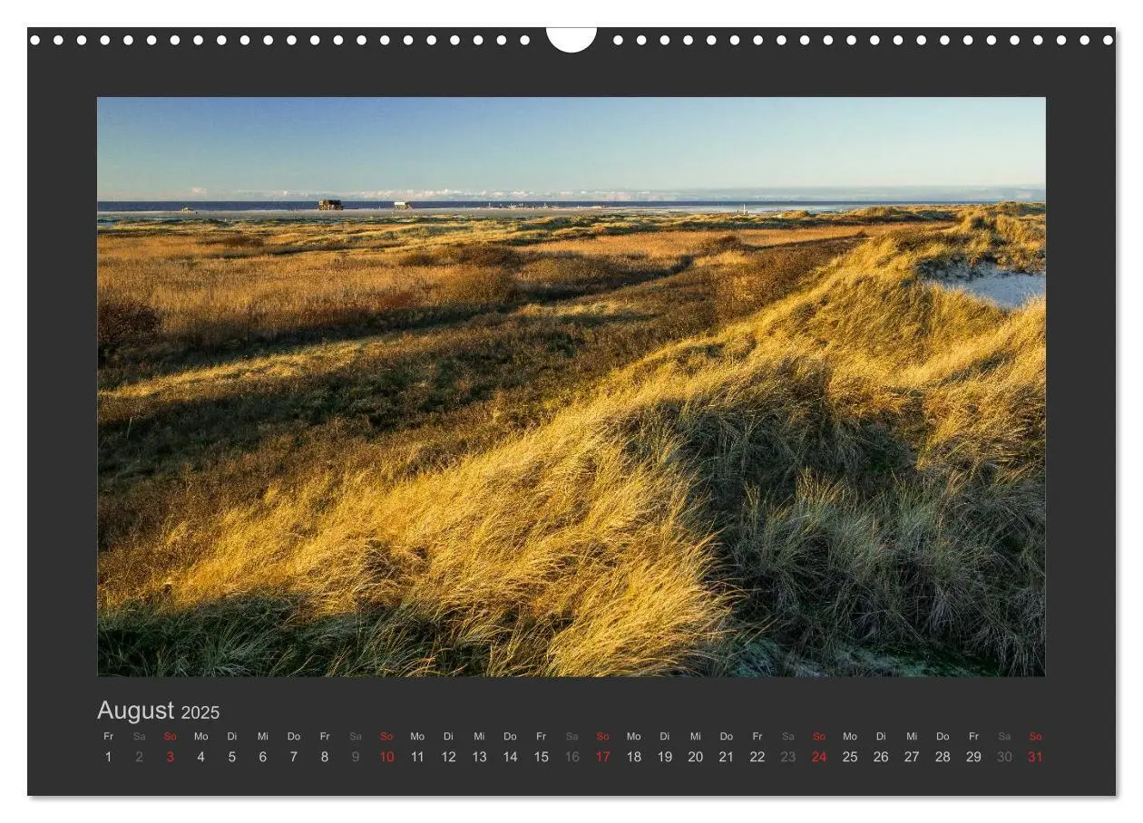 Bild: 9783435659968 | Impressionen aus St. Peter-Ording (Wandkalender 2025 DIN A3 quer),...