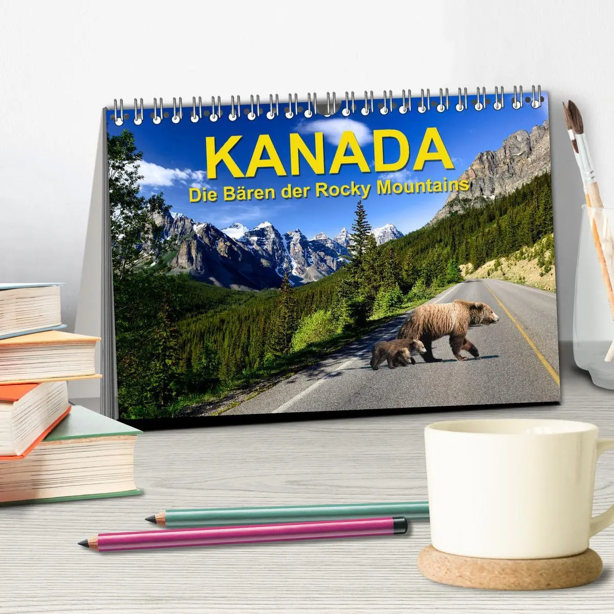 Bild: 9783457509968 | KANADA - Die Bären der Rocky Mountains (Tischkalender 2026 DIN A5...