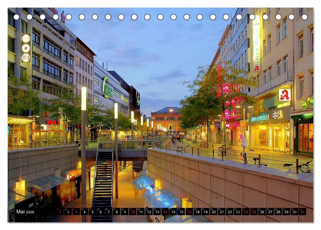 Bild: 9783516149968 | Hannover 2026 (Tischkalender 2026 DIN A5 quer), CALVENDO...