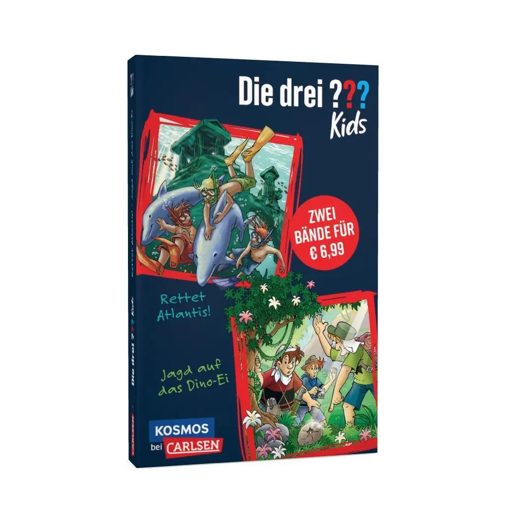 Bild: 9783551319968 | Die drei ??? Kids: Doppelband - Enthält die Bände: Rettet Atlantis!...