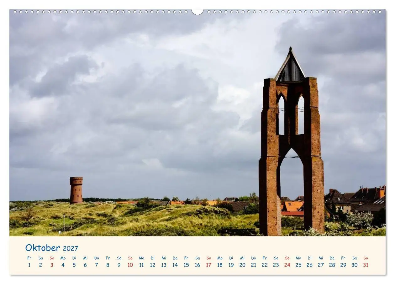 Bild: 9783594129968 | Urlaub auf Borkum (Wandkalender 2027 DIN A2 quer), CALVENDO...