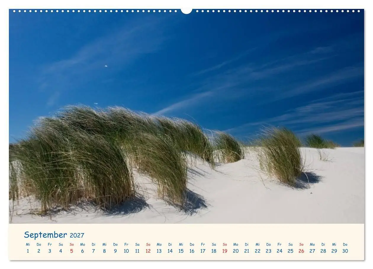 Bild: 9783594129968 | Urlaub auf Borkum (Wandkalender 2027 DIN A2 quer), CALVENDO...
