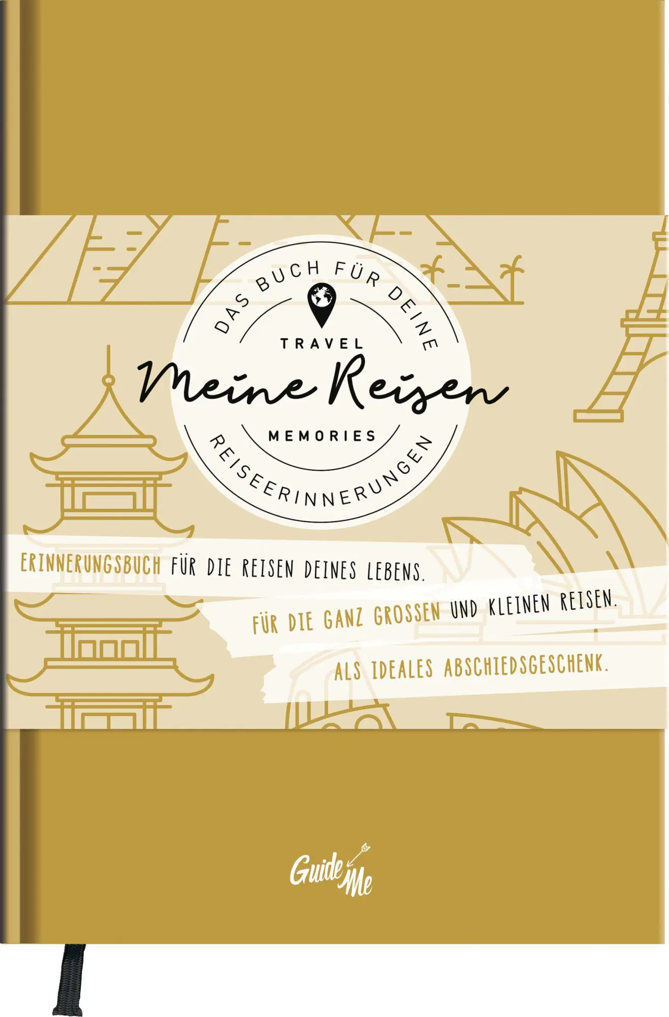 Cover: 9783828309968 | GuideMe Reisetagebuch Travel Memories "Meine Reisen" | AG | Buch