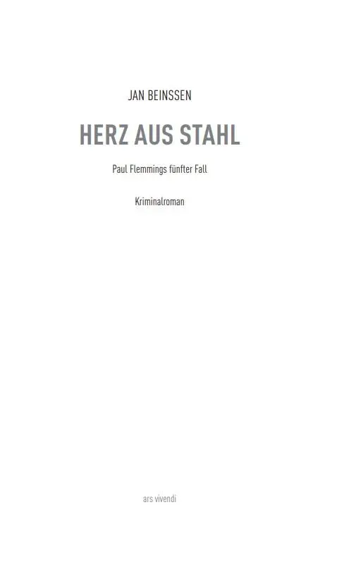 Bild: 9783869139968 | Herz aus Stahl (Neuauflage) | Paul Flemmings fünfter Fall | Beinßen