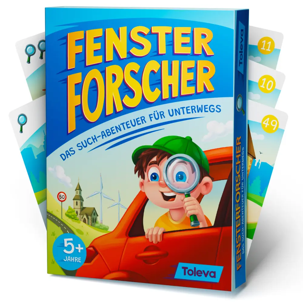 Cover: 4262538230069 | Fensterforscher Das Reise-Suchspiel | Spiel | TV-FF-01 | Deutsch