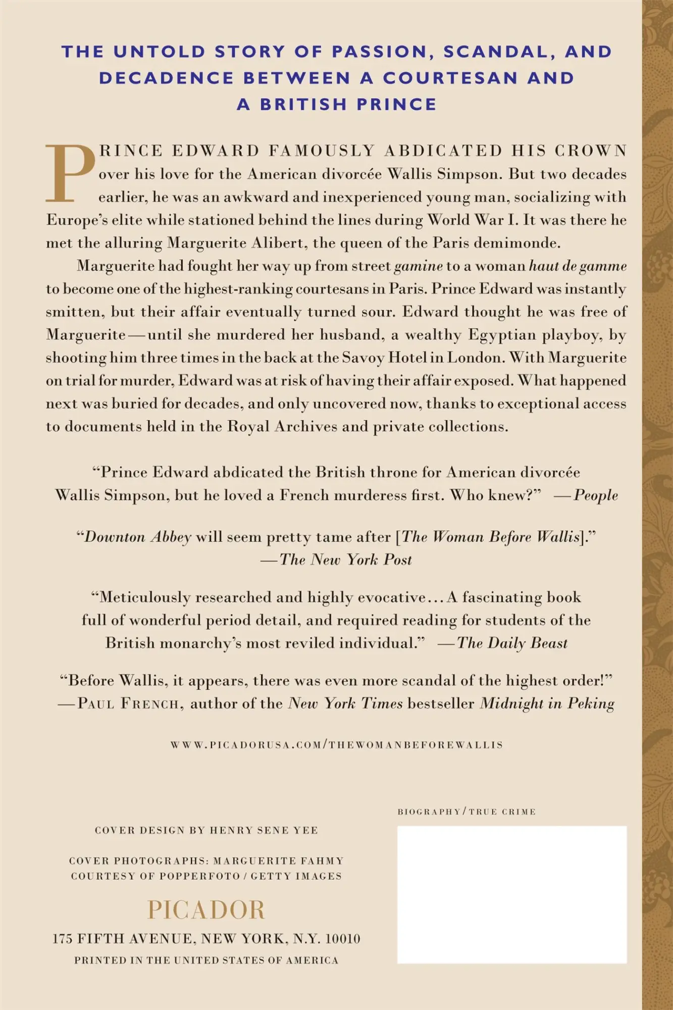 Rückseite: 9781250050069 | Woman Before Wallis | Andrew Rose | Taschenbuch | Englisch | 2014