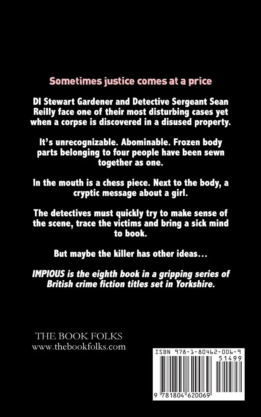 Rückseite: 9781804620069 | IMPIOUS | A wicked murder mystery from Yorkshire | Ray Clark | Buch