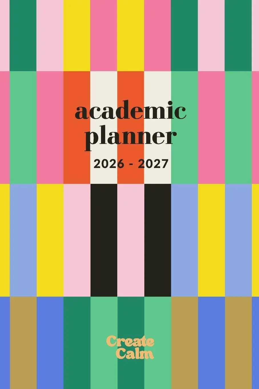 Cover: 9781923730069 | Colorful Stripes Weekly &amp; Monthly Academic Planner 26-27 | Taschenbuch
