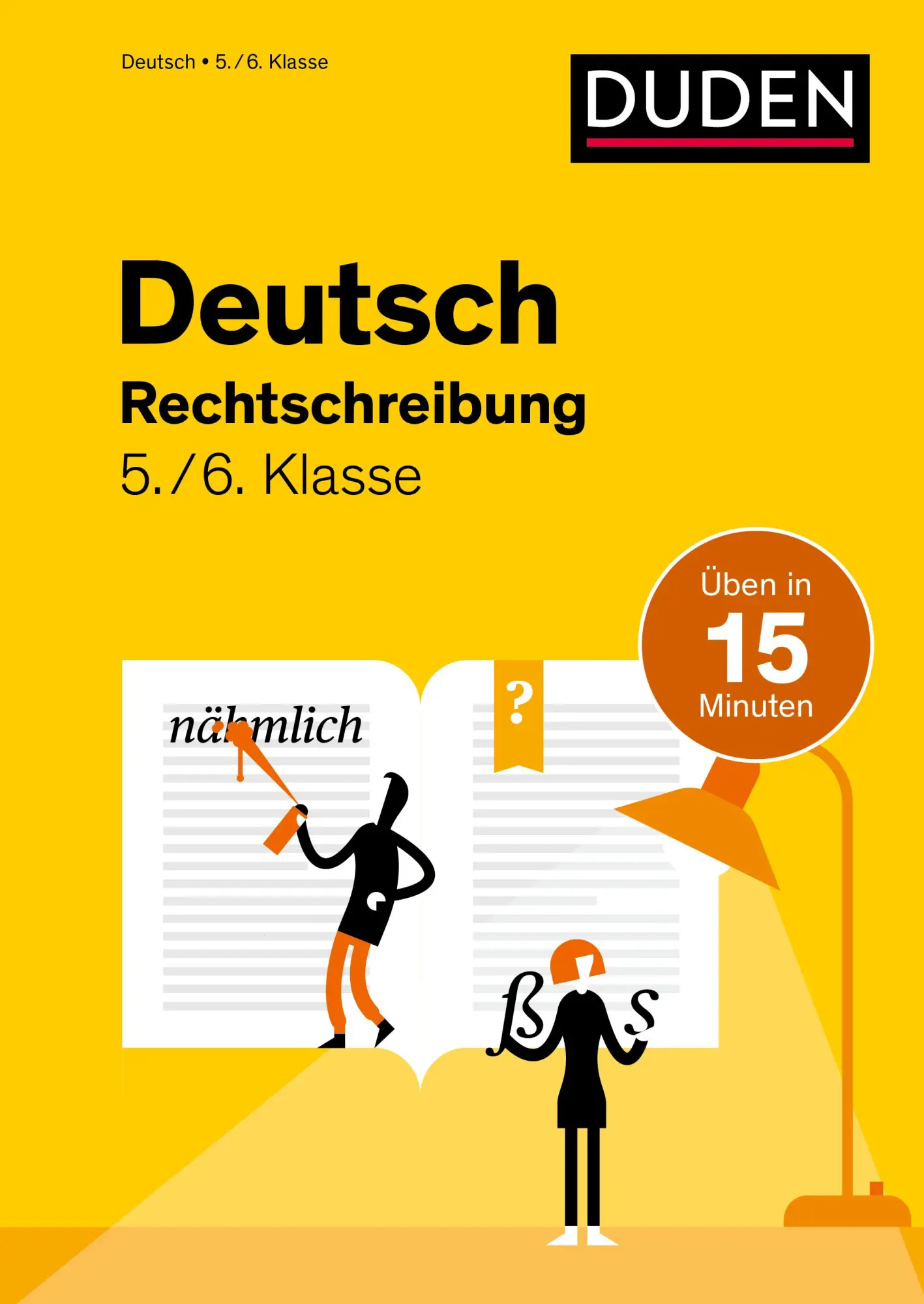 Cover: 9783411770069 | Deutsch in 15 Minuten - Rechtschreibung 5./6. Klasse | Marion Clausen