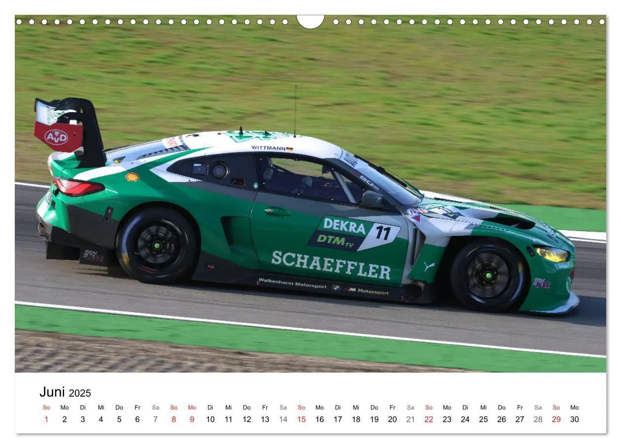 Bild: 9783435840069 | Deutsche Tourenwagen (Wandkalender 2025 DIN A3 quer), CALVENDO...
