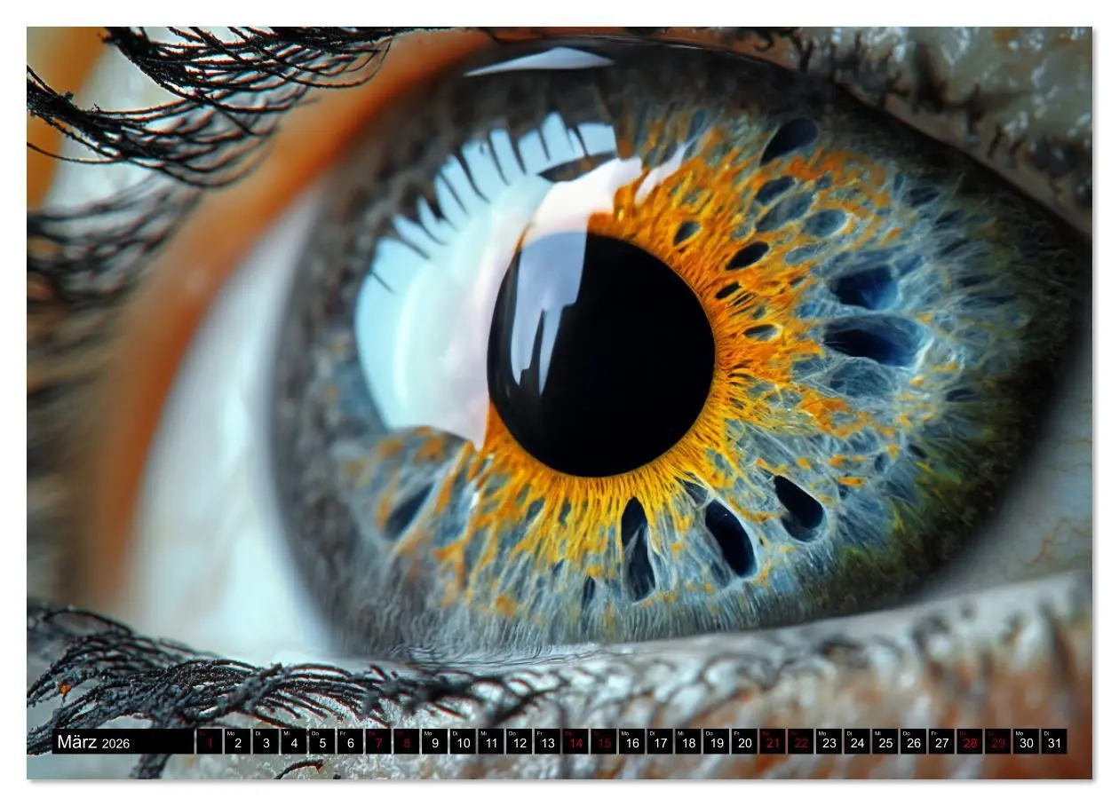 Bild: 9783457310069 | Iris Kunstkalender - Die faszinierende Welt der magischen Augen...