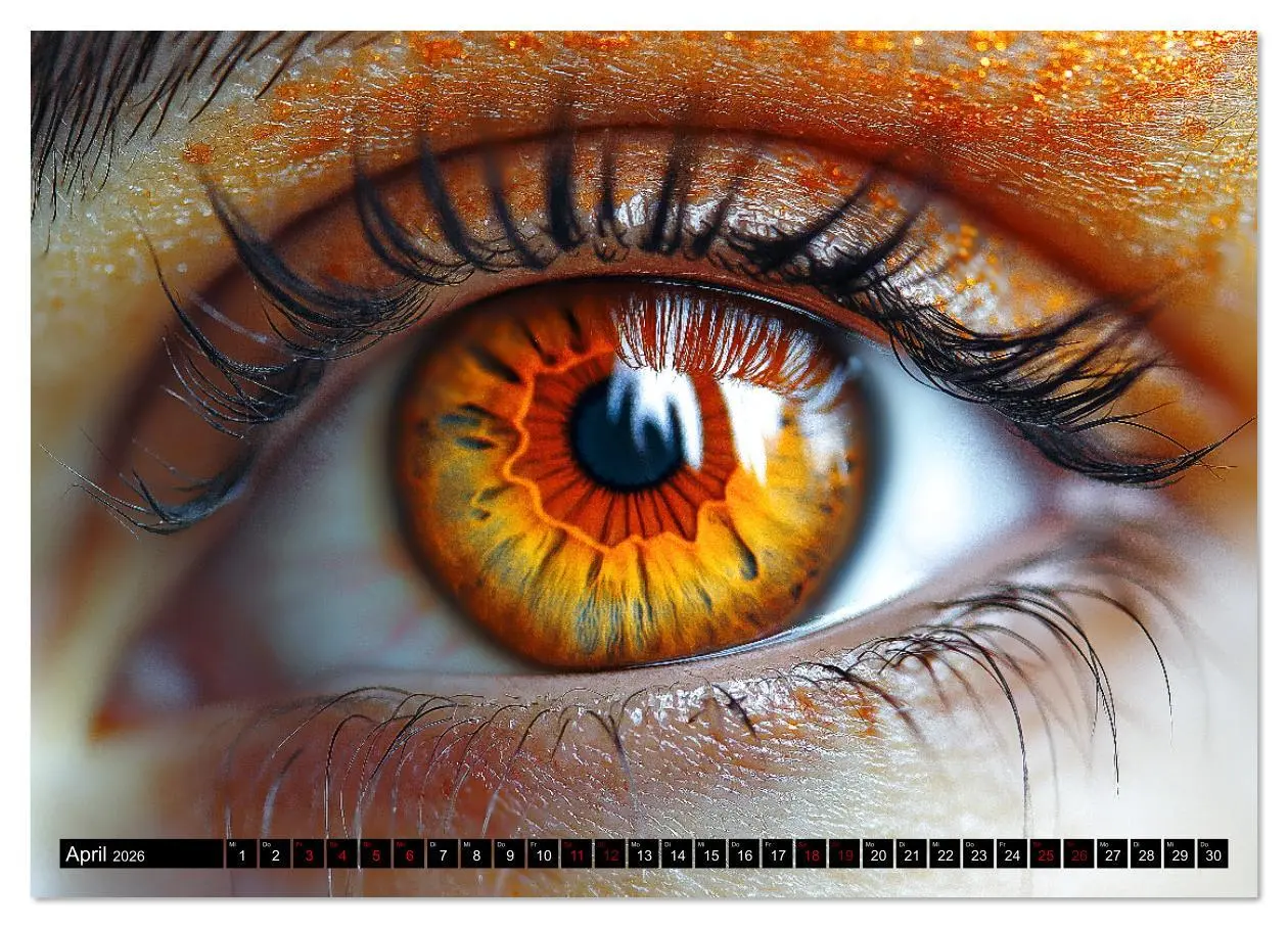 Bild: 9783457310069 | Iris Kunstkalender - Die faszinierende Welt der magischen Augen...