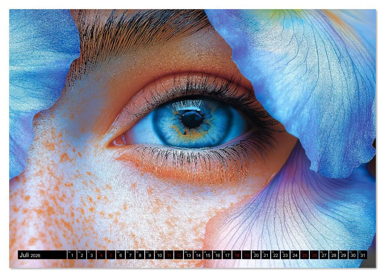 Bild: 9783457310069 | Iris Kunstkalender - Die faszinierende Welt der magischen Augen...