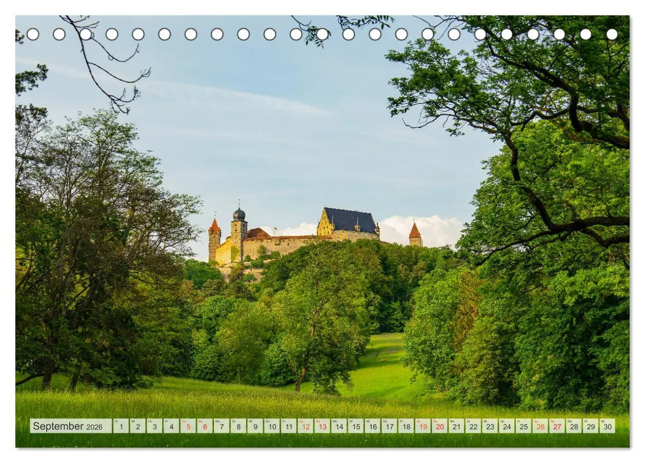 Bild: 9783457790069 | Coburg Impressionen (Tischkalender 2026 DIN A5 quer), CALVENDO...