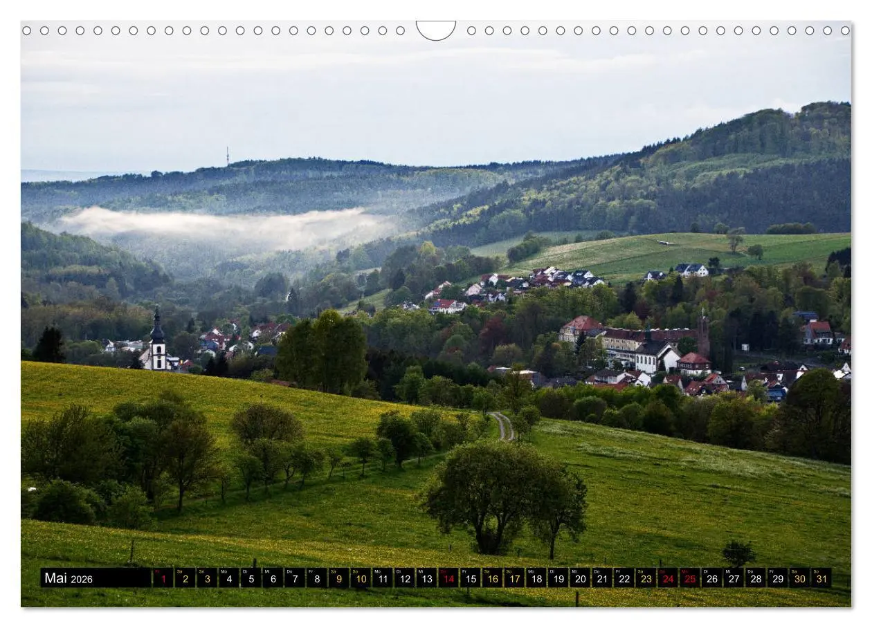 Bild: 9783457860069 | Rhöner Impressionen (Wandkalender 2026 DIN A3 quer), CALVENDO...