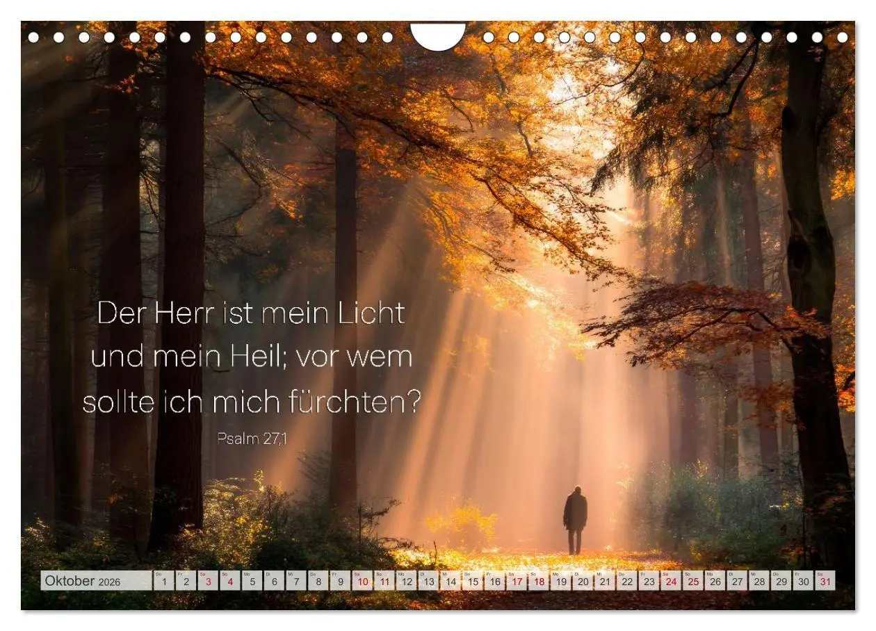 Bild: 9783516710069 | Psalmen und Bibelverse - Himmlische Botschaften (Wandkalender 2026...