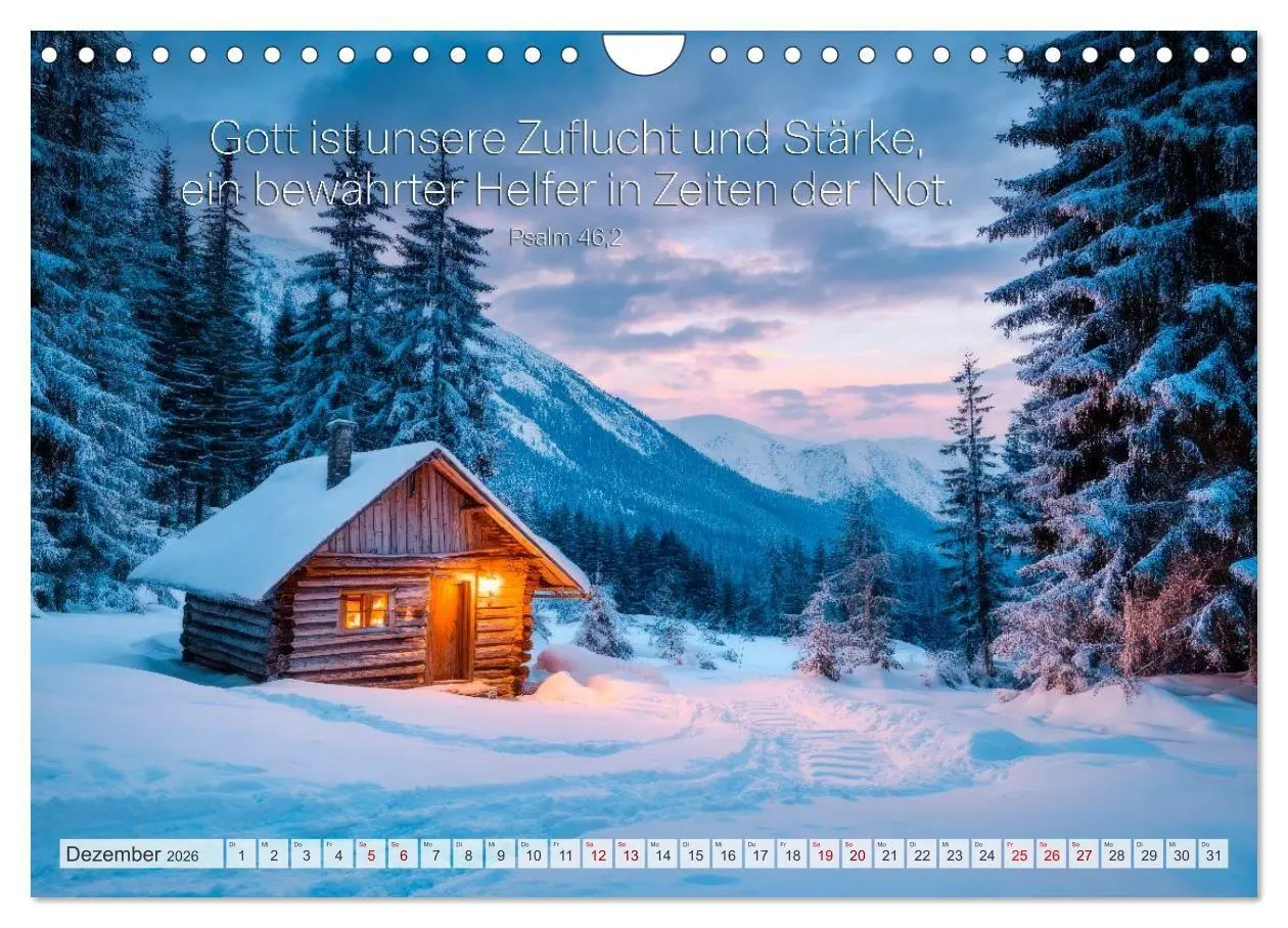 Bild: 9783516710069 | Psalmen und Bibelverse - Himmlische Botschaften (Wandkalender 2026...