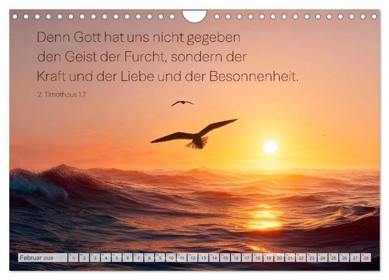 Bild: 9783516710069 | Psalmen und Bibelverse - Himmlische Botschaften (Wandkalender 2026...