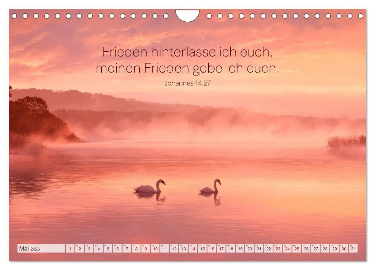 Bild: 9783516710069 | Psalmen und Bibelverse - Himmlische Botschaften (Wandkalender 2026...