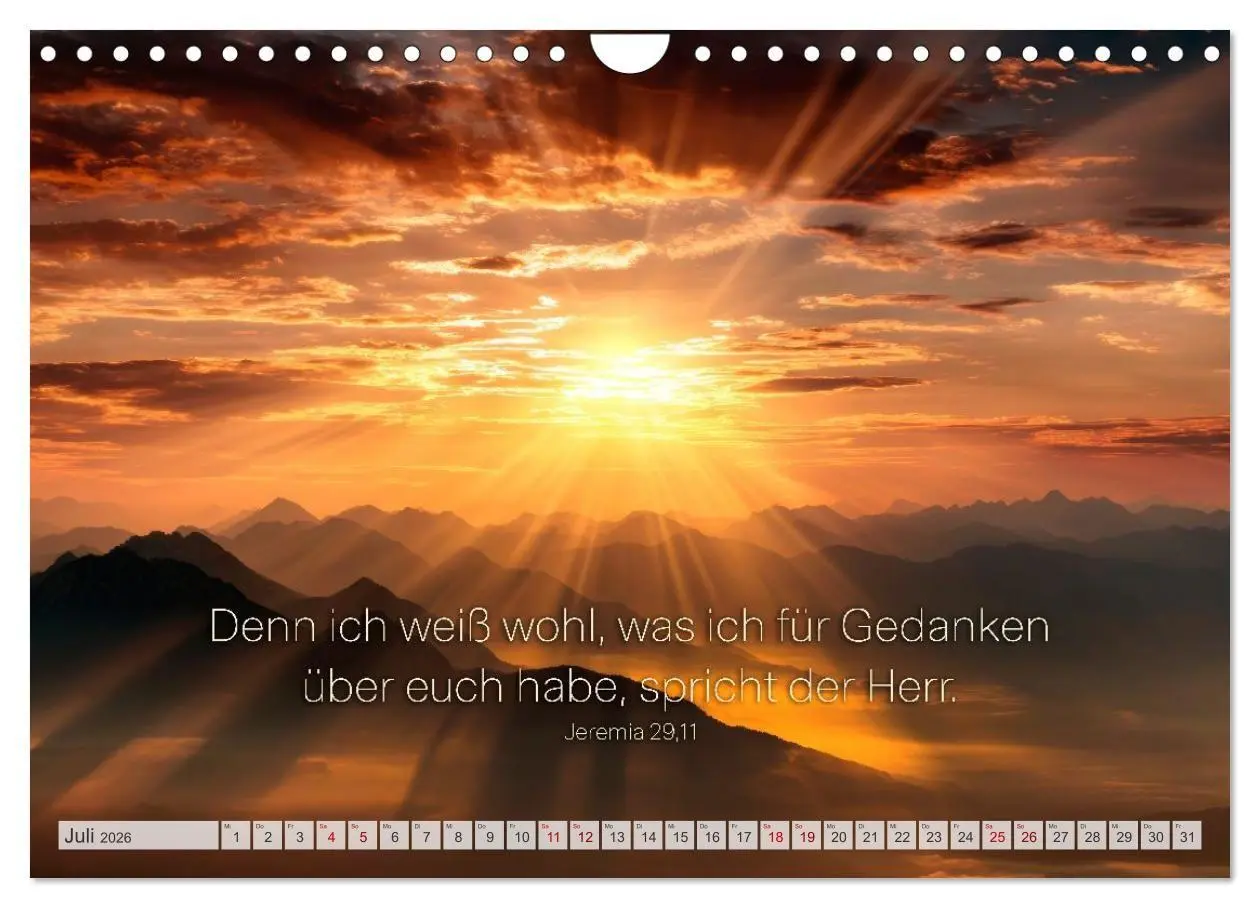 Bild: 9783516710069 | Psalmen und Bibelverse - Himmlische Botschaften (Wandkalender 2026...