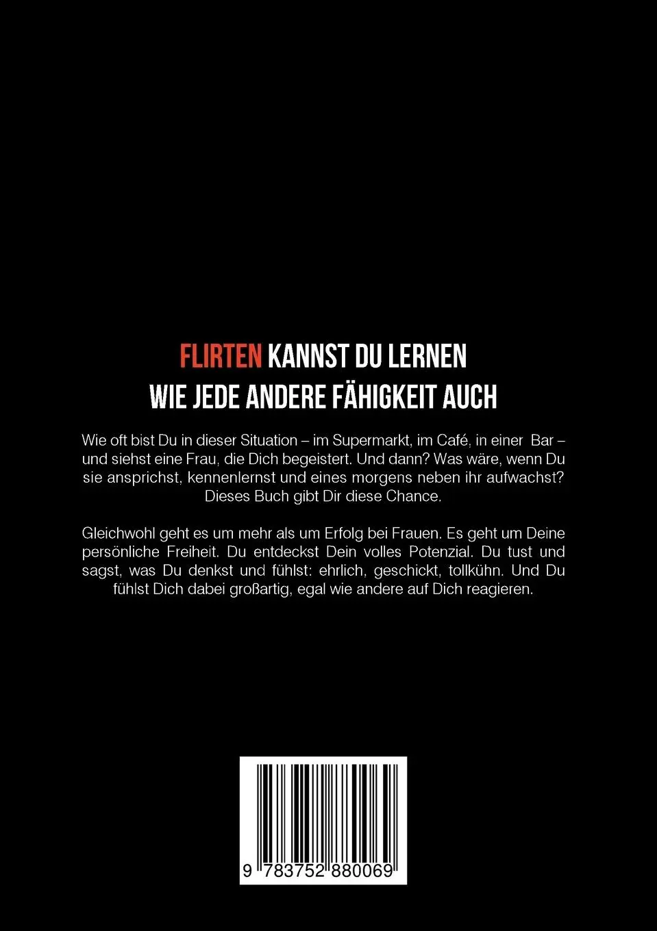 Rückseite: 9783752880069 | Der Besserflirter | Mit Selbstvertrauen &amp; Freude flirten | Frank
