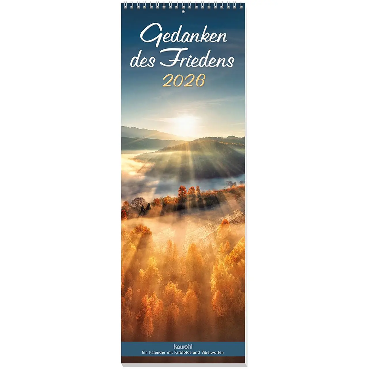 Cover: 9783754860069 | Gedanken des Friedens 2026 | Kalender | Spiralbindung | 14 S. | 2026