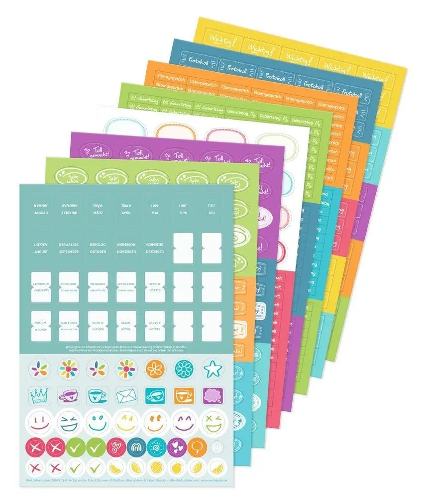 Bild: 9783834670069 | Mein Lehrerplaner A5+ - Hardcover - Lehrerkalender für das...