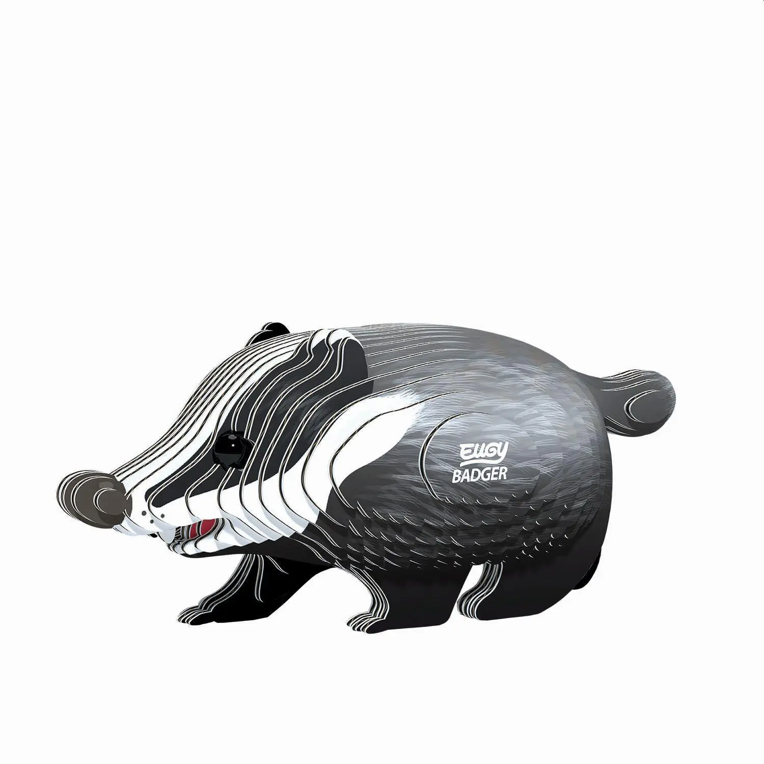 Bild: 9421036940169 | EUGY - 3D Bastelset Dachs | Eugy | Kit (Bastelset) | 650094 | Deutsch
