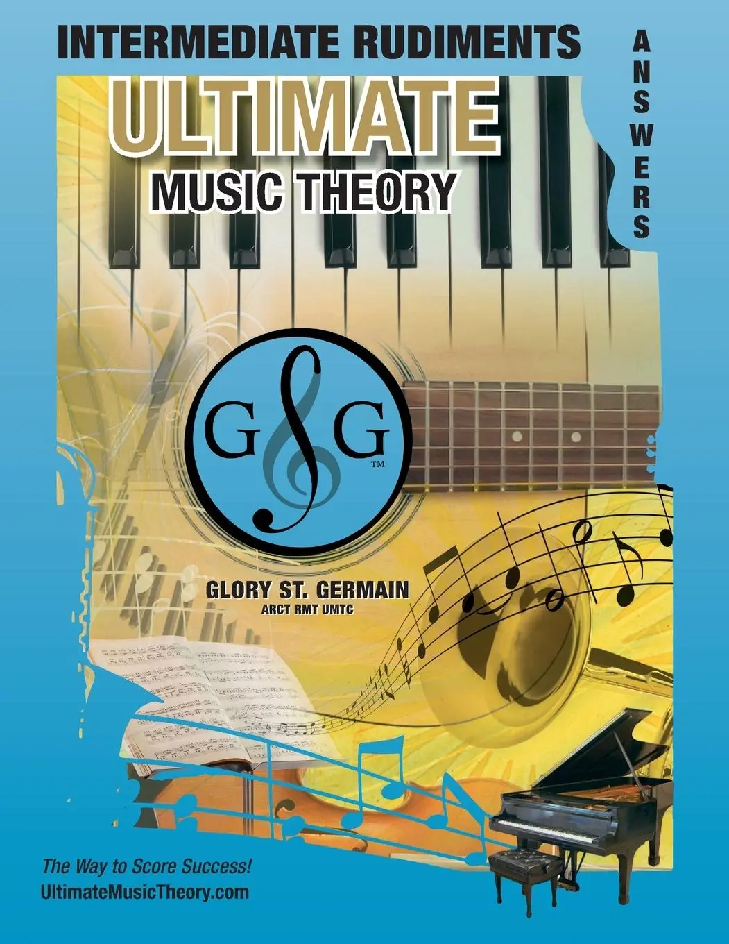 Cover: 9780981310169 | Intermediate Rudiments Answer Book - Ultimate Music Theory | Germain