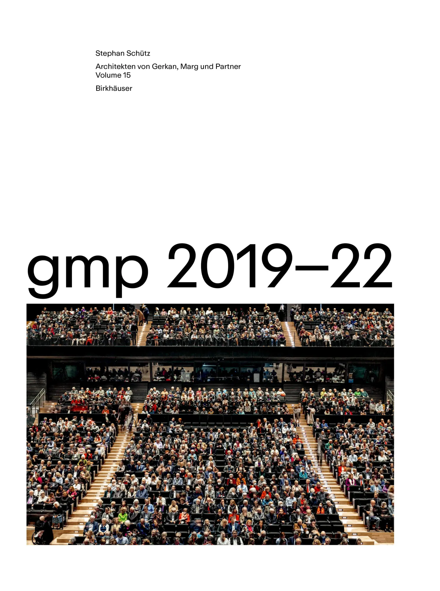 Cover: 9783035630169 | gmp 2019-22 | Architekten von Gerkan, Marg und Partner, Volume 15