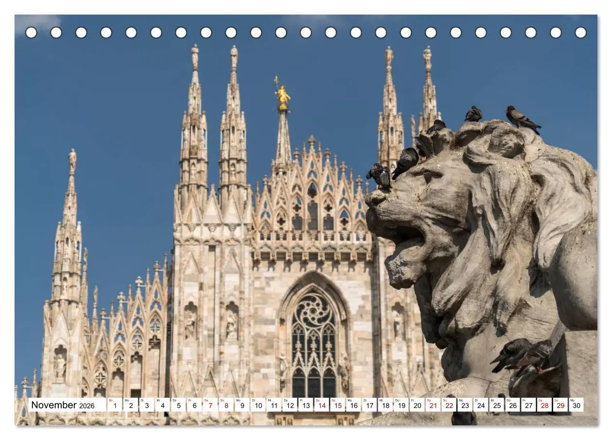 Bild: 9783457920169 | Italien - Mailand (Tischkalender 2026 DIN A5 quer), CALVENDO...