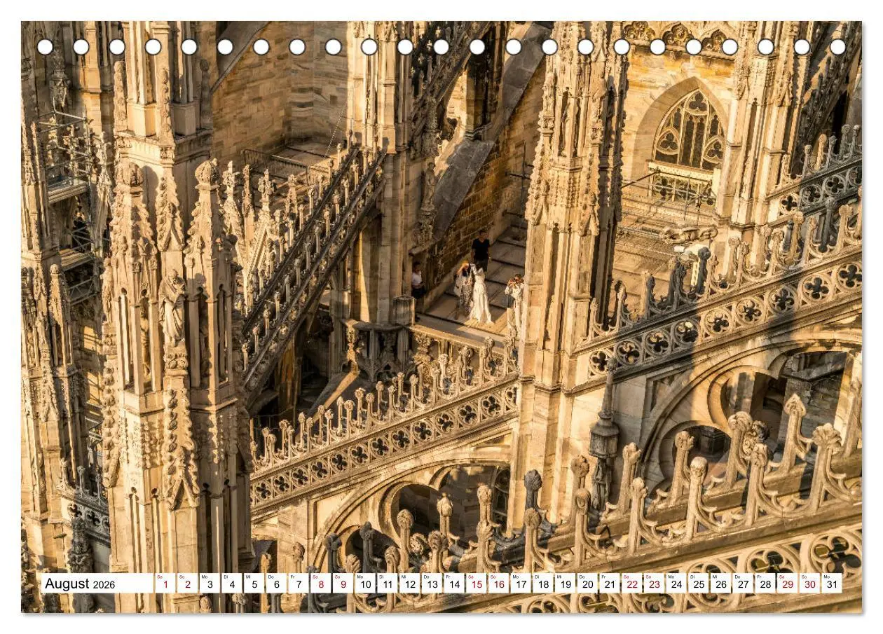 Bild: 9783457920169 | Italien - Mailand (Tischkalender 2026 DIN A5 quer), CALVENDO...