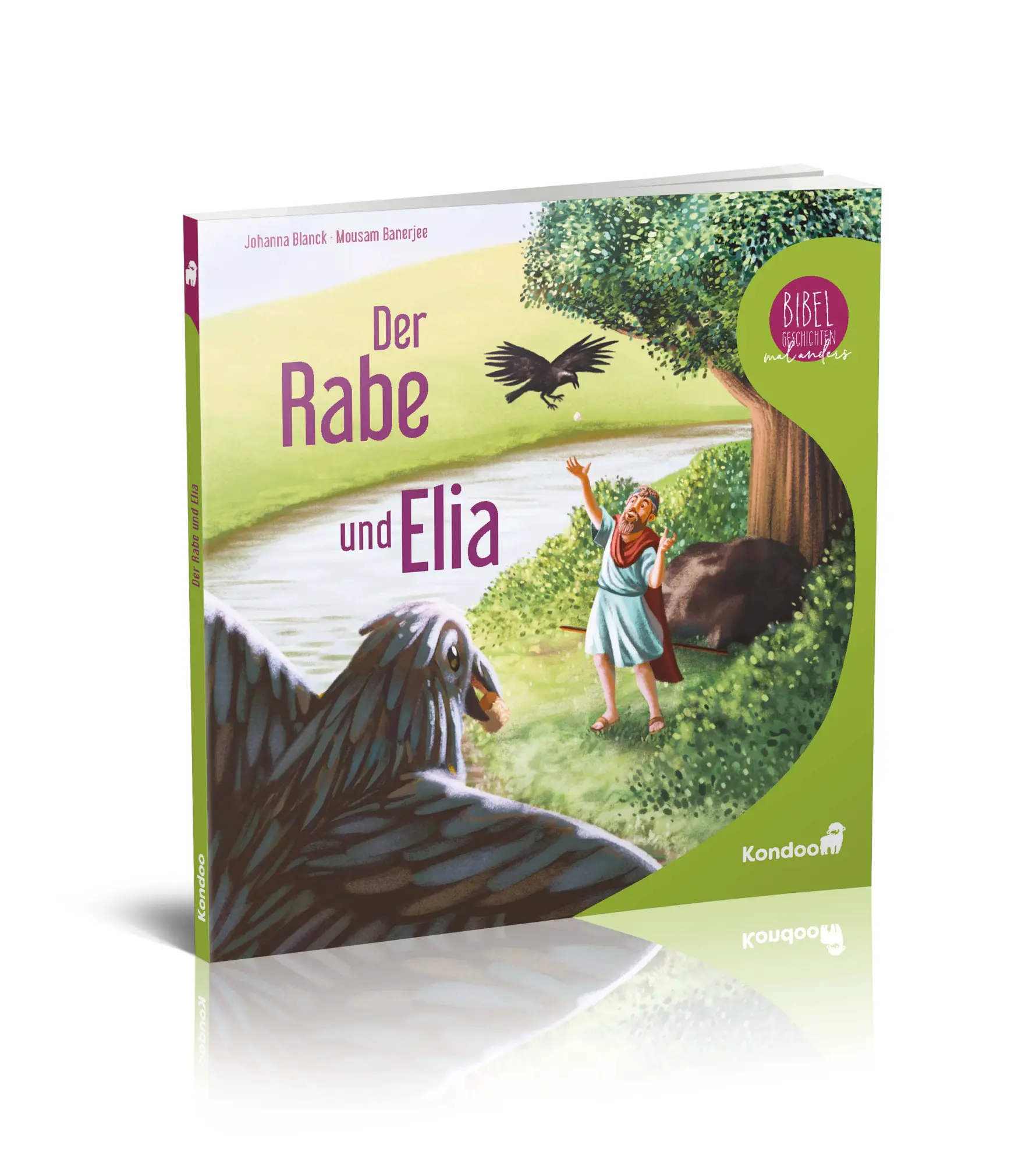Cover: 9783964800169 | Der Rabe und Elia | 12 Bde, Bibelgeschichten mal anders 3 | Johanna