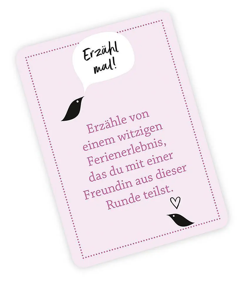 Bild: 4260308350269 | Erzähl mal! Das Mädelsabendquiz Elma van Vliet | Spiel | In Spielebox
